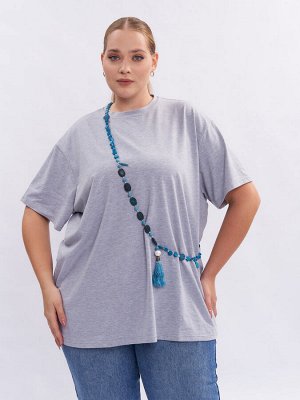 Футболка из хлопка FU21002MEL23
