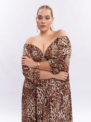 Платье с открытой спиной PP55007LEO20