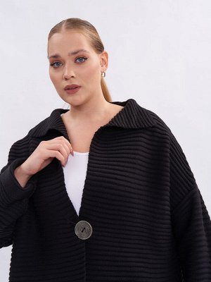 Кардиган вязаный GA56667BLK01