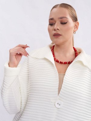 Кардиган вязаный GA56667WHT02
