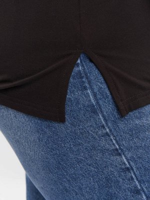 ARTESSA Футболка из вискозы ZFU00503BLK01