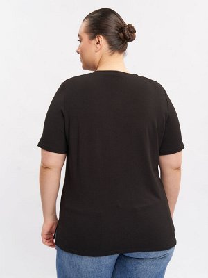 ARTESSA Футболка из вискозы ZFU00503BLK01