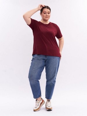 Футболка из вискозы ZFU00503RED28