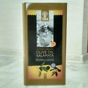 Натуральное оливковое масло HPA Каламата Extra Vergine Olive oil 5л (Греция)
