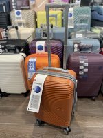 Чемодан маленький размер S 20&quot; 40 л (ручная кладь) оранжевый