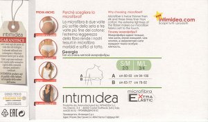 INTIMIDEA Fascia Georgia Топ без бретелей, из очень мягкой микрофибры. Многофункциональный, идеально садится по фигуре, практичный, износоустойчивый, устойчив к стирке. (astra- фиолетовый)пр. Италия