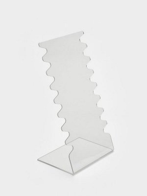Подставка под колье, оргстекло 3 мм, 15x10x28 см, прозрачный