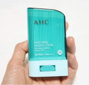 Стойкий солнцезащитный стик AHC Natural Perfection Double Shield Sun Stick SPF50+ PA++++, 14гр