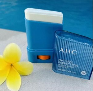 Стойкий солнцезащитный стик AHC Natural Perfection Double Shield Sun Stick SPF50+ PA++++, 14гр