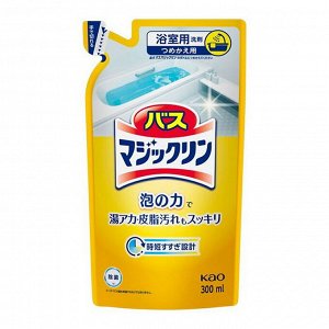Пенящееся чистящее средство Magiсclean для ванной с ароматом цитрусов, с антибактериальным эффектом 300мл мягкая упаковка