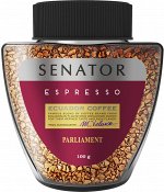 Кофе раств. субл. Senator Parlament Espresso 100гр. ст/б