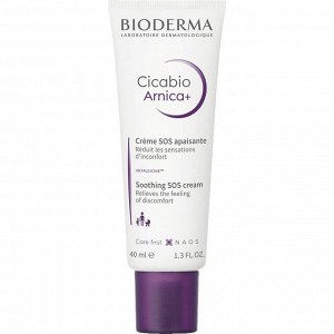 Биодерма Успокаивающий SOS крем Arnica+, 40 мл (Bioderma, Cicabio)