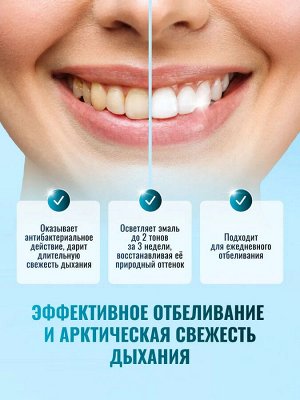 Зубная паста отбеливающая Blanx Nordic White интенсивное восстановление белизны эмали, 75 мл