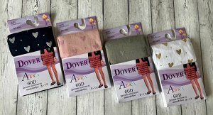Колготки детские из микрофибры Dover сердечки