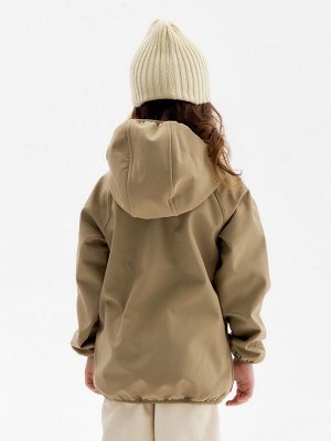 Ветровка демисезонная для девочек MINAKU из Softshell на флисе, непромокаемая, хинди.