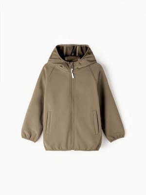 Ветровка демисезонная для девочек MINAKU из Softshell на флисе, непромокаемая, хинди.