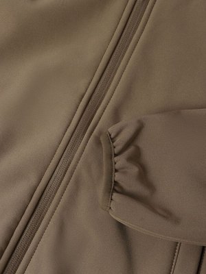 Ветровка демисезонная для девочек MINAKU из Softshell на флисе, непромокаемая, хинди.