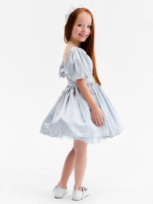 Платье нарядное детское MINAKU: PartyDress, голубое.