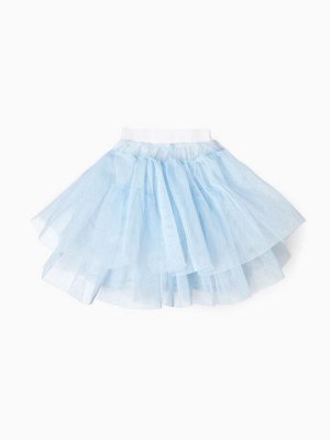 Платье нарядное детское MINAKU: PartyDress, голубое.