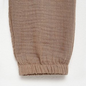 Костюм (рубашка и брюки) детский KAFTAN «Муслин» 26 (80-86 см), бежевый
