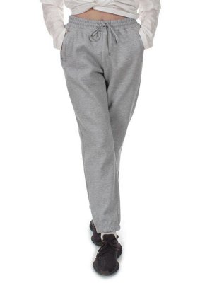 B38BR GRAY Брюки спортивные женские (95% хлопок, 5% спандекс)