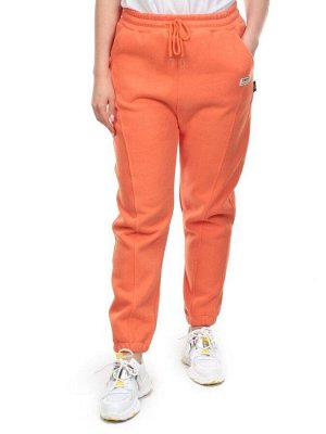 09 ORANGE Брюки спортивные женские на флисе (100% хлопок) 7986