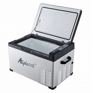 Автохолодильник компрессорный Alpicool С30 [2 положения открывания крышки, ручка магнит, 30л, 12V/24V/220V]