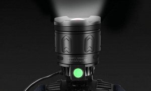 NEW ! Яркий и мощный налобный светодиодный аккумуляторный фонарь HeadLamp Long 009