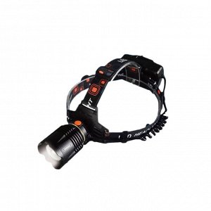 NEW ! Яркий и мощный налобный светодиодный аккумуляторный фонарь HeadLamp Long 009