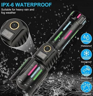Портативный аккумуляторный светодиодный фонарь Andowl L550 3200mAh