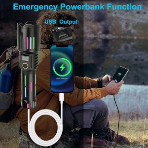 Портативный аккумуляторный светодиодный фонарь Andowl L550 3200mAh