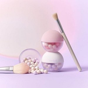 Сияющая пудра-вуаль в шариках Rom&nd Sheer Powder Pearls #01 Gleamy Veil, 15г