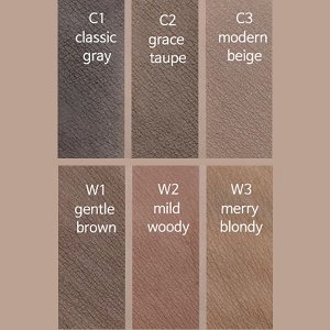 Kарандаш для бровей Rom&amp;nd Han All Flat Brow #W1 Gentle Brown, 0.17г