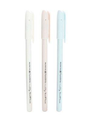 Ручка шариковая BrunoVisconti PointWrite Milky, 0.38мм, стерж/син МИКС