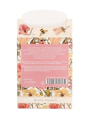 Ручка шариковая BrunoVisconti ArtClick.Flora.Bloom flowers, 0.5мм, стерж/син МИКС
