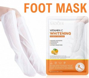 Маски-гольфы для ног Vitamin C Whitening Foot Mask.