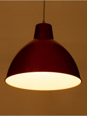 Светильник Richard 1х40Вт Е27 пр-1м красный 32,5х32,5х27см