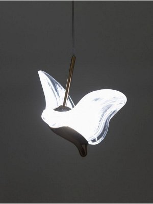 Светильник "Птичка" LED 5Вт 3000К золото 15х13х12,5-162,5 см