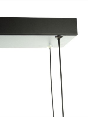 Люстра "Лонди" LED 30Вт 4000К черный 138х20х5,5-205 см