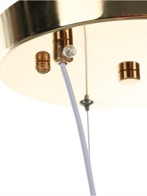 Люстра Birgit 63Вт LED 4000-6000К золото 45х45х22+120см
