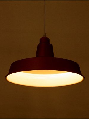 Светильник Ronald 1х40Вт Е27 пр-1м алый 36х36х15см
