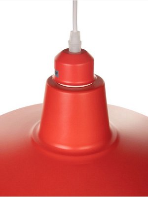Светильник Ronald 1х40Вт Е27 пр-1м алый 36х36х15см