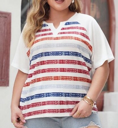 WOW цены Летняя коллекция одежды до 4XL! Футболка 850р