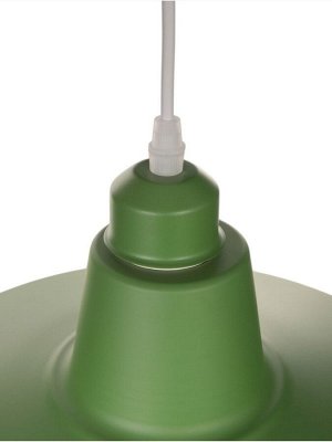 Светильник Ronald 1х40Вт Е27 пр-1м тёмно-оливковый 36х36х15см