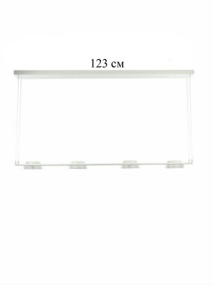 Люстра "Лонди" LED 30Вт 4000К белый 138х20х5,5-205 см