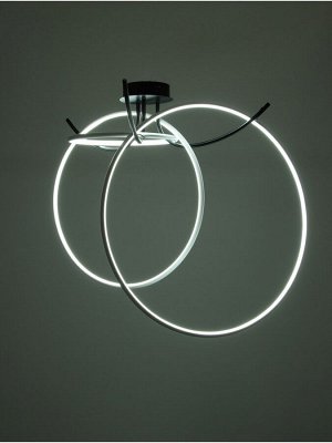 Люстра Emilia 174Вт Led 3000-6000К белый Ø67х19см