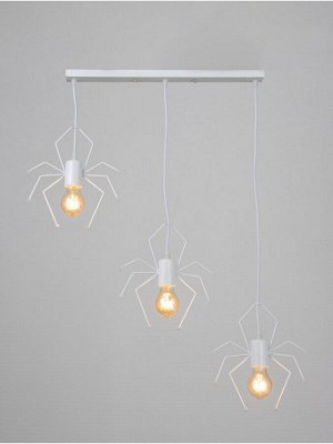 Светильник Spider 3х40Вт Е27 белый 52х18х8см