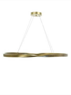 Люстра Ella 88Вт Led 3000-6000К медь 100х35х120см