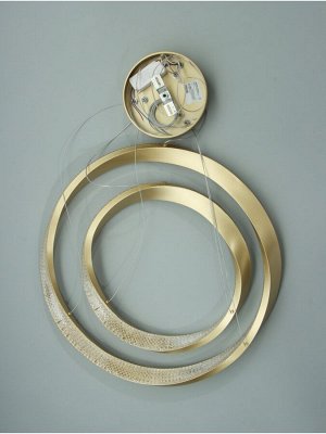 Люстра Ella 116Вт Led 3000-6000К медь Ø40+60х150см