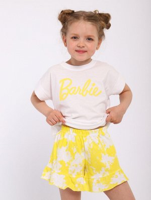 ПЖ053 Пижама "Barbie" (желтый)